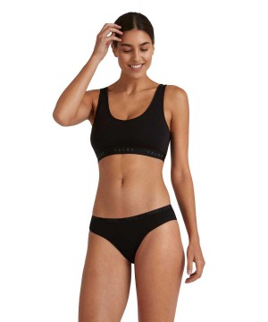 Falke 2-Pack Bustier Daily Comfort Kadın Bras & Tops Siyah | 50DFESANU