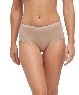 Falke 2-Pack Hipster Daily Comfort Kadın Panties & Slips Kahverengi | 95ORBPDYW