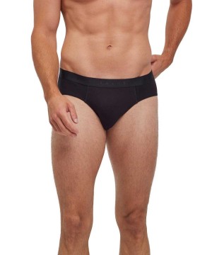 Falke 2-Pack Slip Daily Comfort Erkek Külot Siyah | 27RIBQTZM
