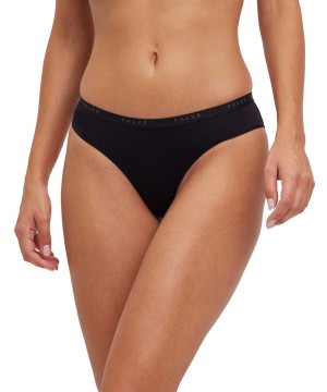 Falke 2-Pack Slip Daily Comfort Kadın Panties & Slips Siyah | 96CIDZXJF