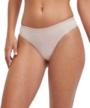 Falke 2-Pack Thong Daily Comfort Kadın Panties & Slips Bej Rengi | 51SYPDFGK