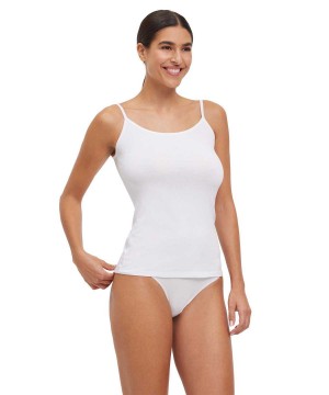 Falke 2-Pack Top Daily Comfort Kadın Bras & Tops Beyaz | 45TWFMHGO