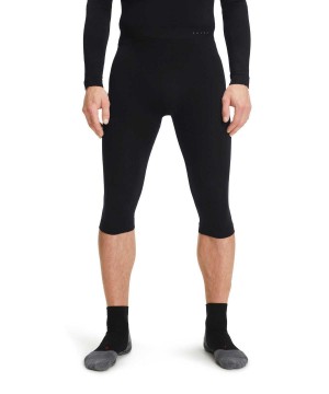 Falke 3/4 Tights Warm Erkek Tights Siyah | 48BLXGOSM