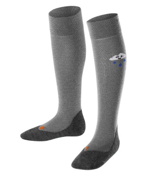 Falke Active Rainboot Knee-high Socks Çocuk Çorap Gri | 96ESAXZTR