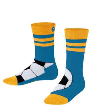 Falke Active Soccer Socks Çocuk Çorap Mavi | 80DZJGOUI