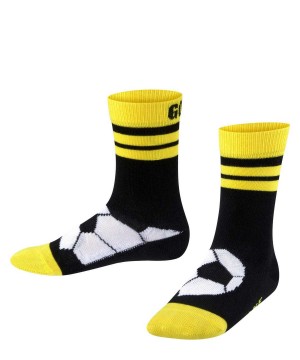 Falke Active Soccer Socks Çocuk Çorap Siyah | 69SPAVHEN