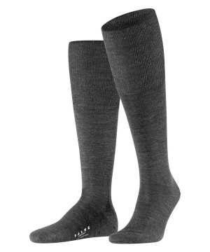 Falke Airport Knee-high Socks Erkek Çorap Gri | 41YUHPEFS