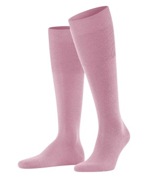 Falke Airport Knee-high Socks Erkek Çorap Pembe | 09UBGVLPM