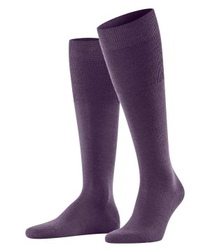 Falke Airport Knee-high Socks Erkek Çorap Mavi | 38LYXNGUH