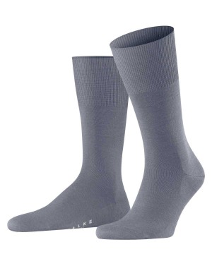 Falke Airport Socks Erkek Çorap Gri | 14LNGYCIR
