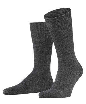Falke Airport Socks Erkek Çorap Gri | 25WGBUJSQ