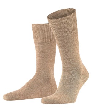 Falke Airport Socks Erkek Çorap Kahverengi | 86LYPFGKA
