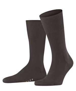 Falke Airport Socks Erkek Çorap Kahverengi | 92GJZWSXB