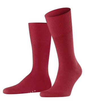 Falke Airport Socks Erkek Çorap Kırmızı | 35SAILZDK