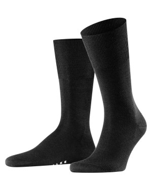 Falke Airport Socks Erkek Çorap Siyah | 64YZLNQBD