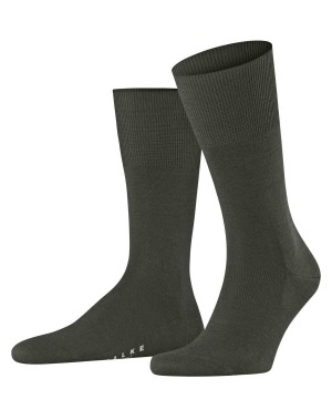 Falke Airport Socks Erkek Çorap Yeşil | 34LFTIHCO