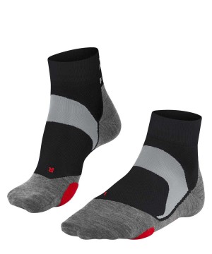 Falke BC5 Endurance Biking Short sock Kadın Sports Socks Siyah | 70QJRNDCH