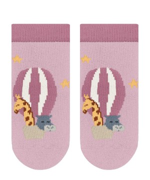 Falke Baby Balloon Animals Slippers Bebek House Socks & Slippers Pembe | 67RMSKEOU