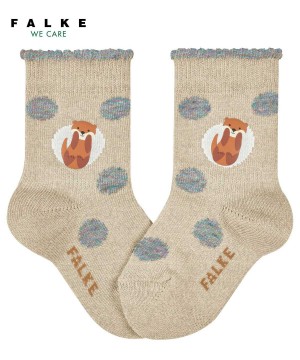 Falke Baby Cute Otter Socks Bebek Çorap Bej Rengi | 10KMWQHGD