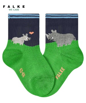Falke Baby Rhino Love Socks Bebek Çorap Mavi | 28OQSAVJF