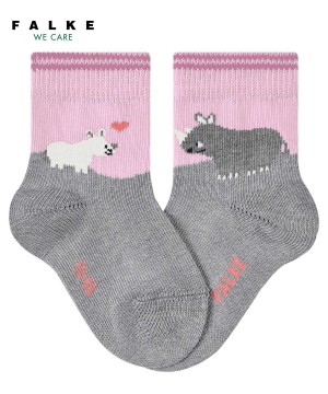 Falke Baby Rhino Love Socks Bebek Çorap Pembe | 86TDVFRLJ