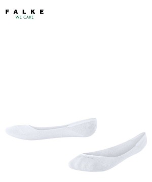 Falke Ballerina Invisibles Çocuk No Show Socks Beyaz | 46UPMZCNX