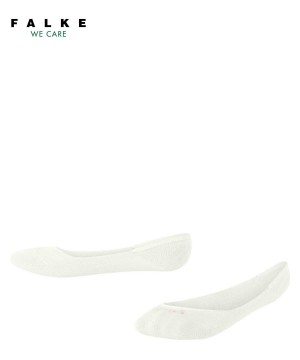 Falke Ballerina Invisibles Çocuk No Show Socks Beyaz | 24CZLUPWA