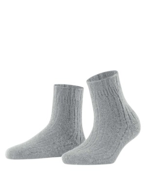 Falke Bedsock Rib House socks Kadın Çorap Gri | 58QWUDPNE
