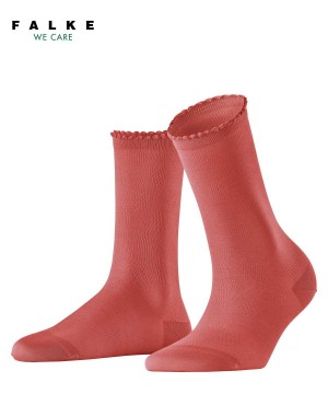 Falke Bold Dot Socks Kadın Çorap Kırmızı | 38RPDVQLO