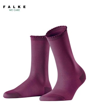 Falke Bold Dot Socks Kadın Çorap Mor | 75VOETGMB