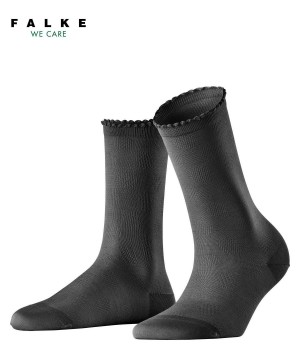 Falke Bold Dot Socks Kadın Çorap Siyah | 19GABMPXK