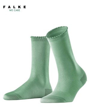 Falke Bold Dot Socks Kadın Çorap Yeşil | 48WYRKLDZ
