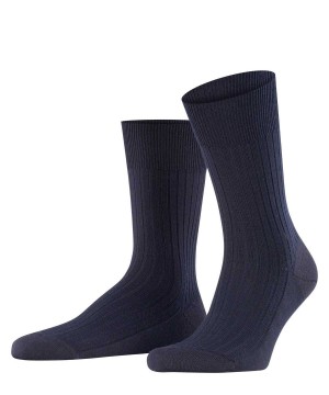 Falke Bristol Pure Socks Erkek Çorap Mavi | 75MXAPYWB