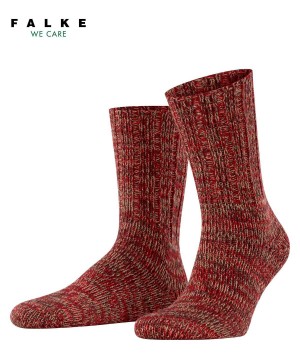 Falke Brooklyn Boot socks Erkek Çorap Kırmızı | 06URVNTIJ