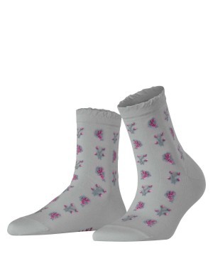 Falke Bucolic Short sock Kadın Çorap Gri | 09JMQVSUC