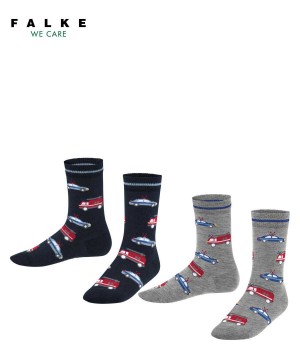 Falke Cars 2-Pack Socks Çocuk Çorap Multicolored | 15MIVQZNL