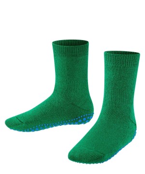 Falke Catspads House socks Çocuk Çorap Yeşil | 40TVSZFJG