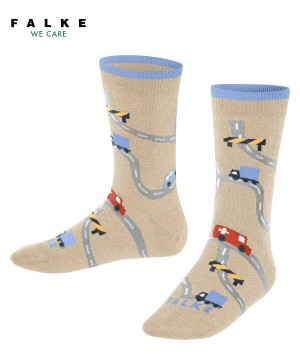 Falke City Life Socks Çocuk Çorap Bej Rengi | 12MVLAIUC