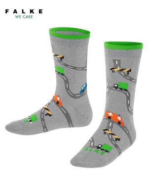 Falke City Life Socks Çocuk Çorap Gri | 39QSIJUZN
