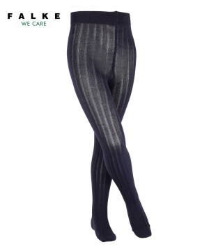 Falke Classic Rib Tights Çocuk Tights Mavi | 32SPRBLFY