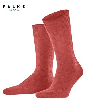 Falke Classic Tale Socks Erkek Çorap Kırmızı | 98GRHNJSF