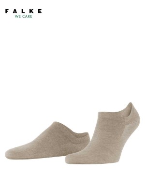 Falke ClimaWool Invisibles Erkek No Show Socks Bej Rengi | 72NFKAHCE