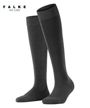 Falke ClimaWool Knee-high Socks Kadın Çorap Gri | 01VSFKLCI