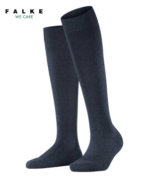 Falke ClimaWool Knee-high Socks Kadın Çorap Mavi | 92LEGAIPH