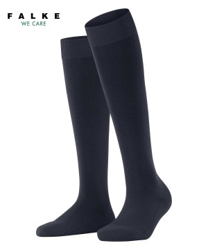 Falke ClimaWool Knee-high Socks Kadın Çorap Mavi | 96SVFKZYW