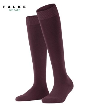 Falke ClimaWool Knee-high Socks Kadın Çorap Kırmızı | 47AXUFEWM