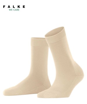 Falke ClimaWool Socks Kadın Çorap Bej Rengi | 04BUFPTSY