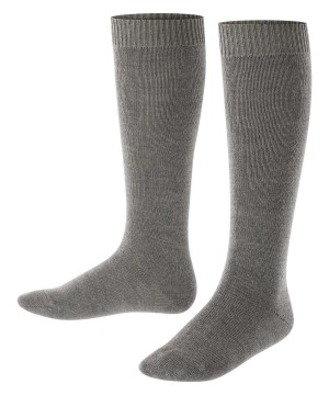 Falke Comfort Wool Knee-high Socks Çocuk Çorap Gri | 91WSTEHXK