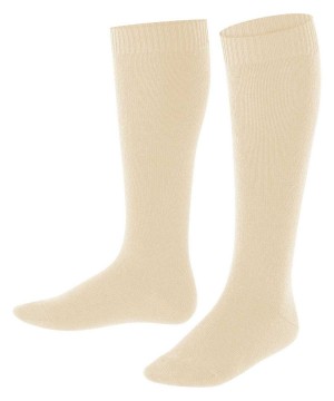 Falke Comfort Wool Knee-high Socks Çocuk Çorap Bej Rengi | 94EYAKBRV