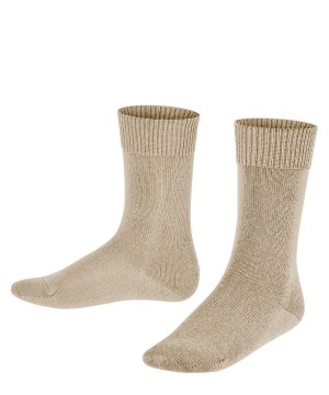 Falke Comfort Wool Socks Çocuk Çorap Bej Rengi | 43MGKDITB